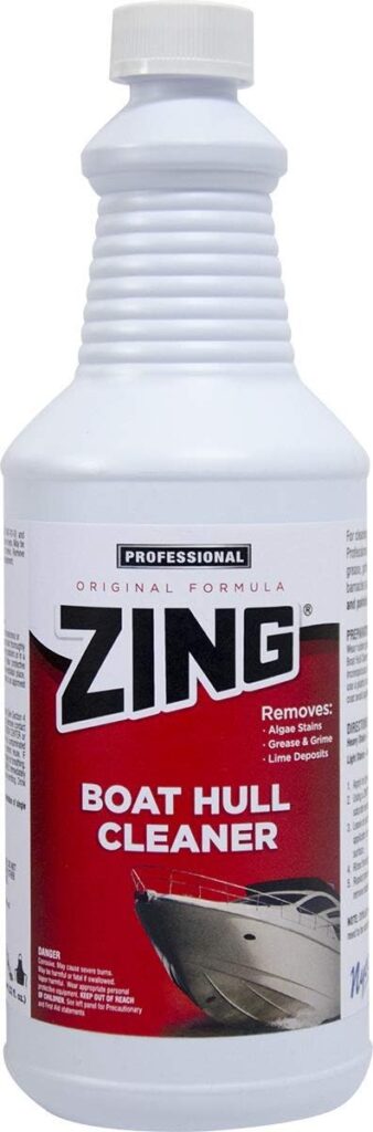 zing professional boat hull cleaner