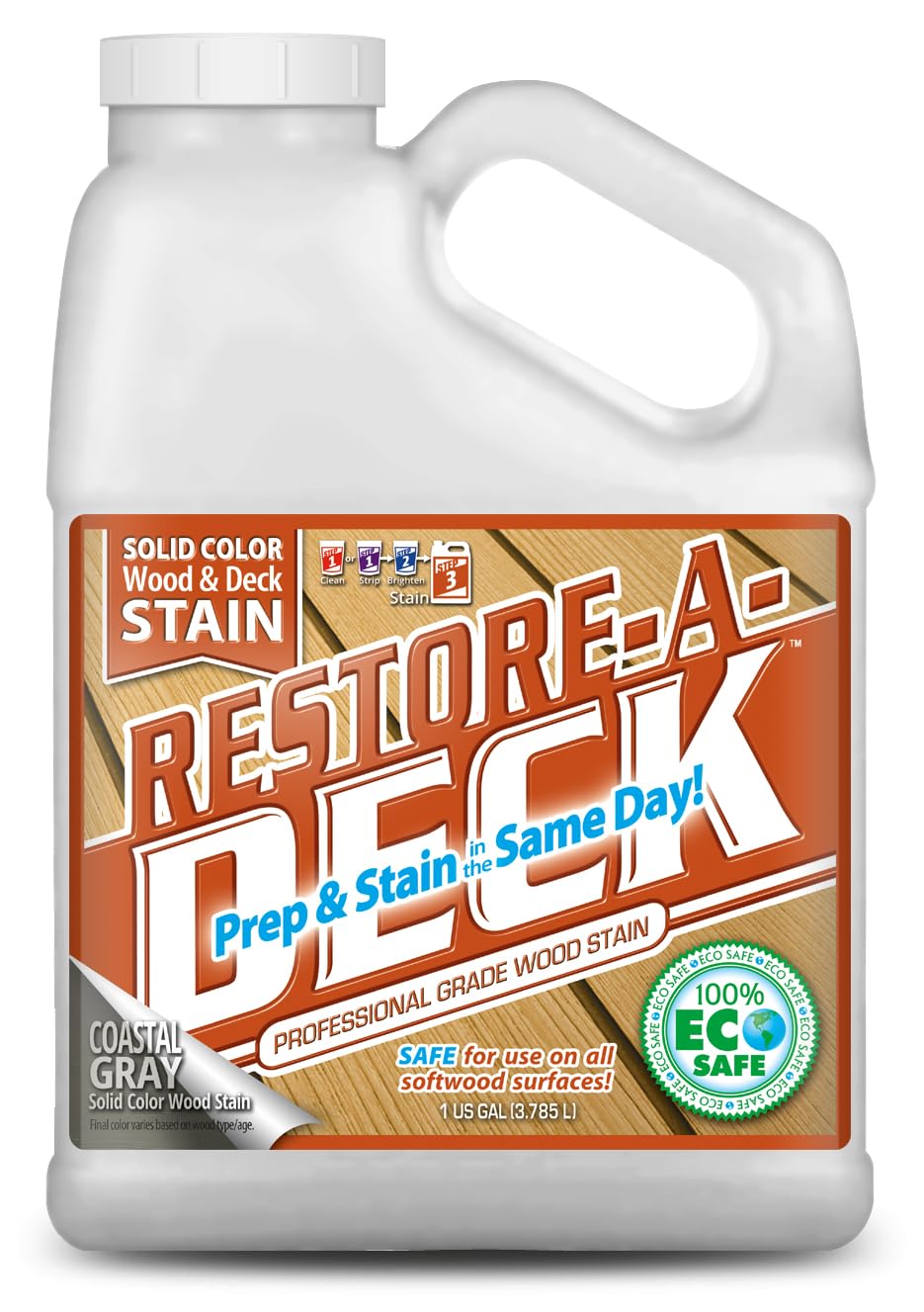 Restore-A-Deck Solid Color Stain for Decks & Exterior Wood