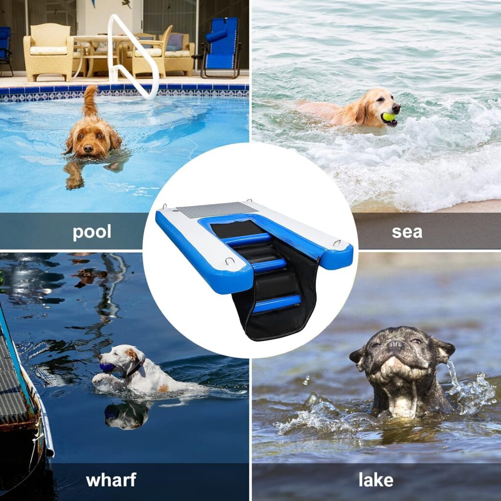 inflatable water ramp for dogs