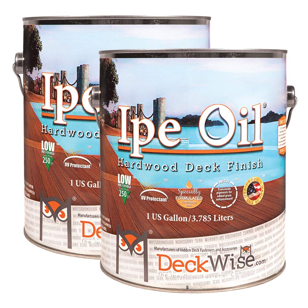 DeckWise Ipe Oil ipe deck stain